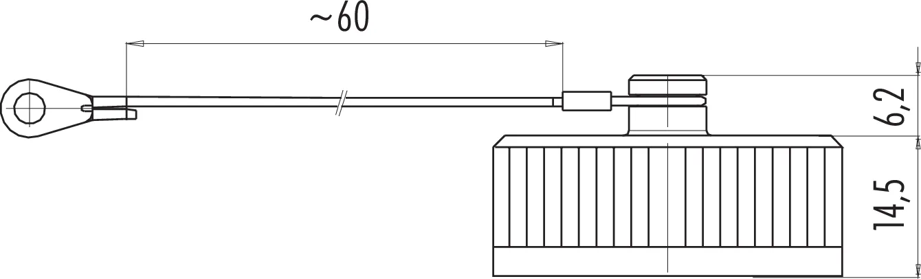 Schutzkappe Serie 694, Flanschstecker – Bild 2