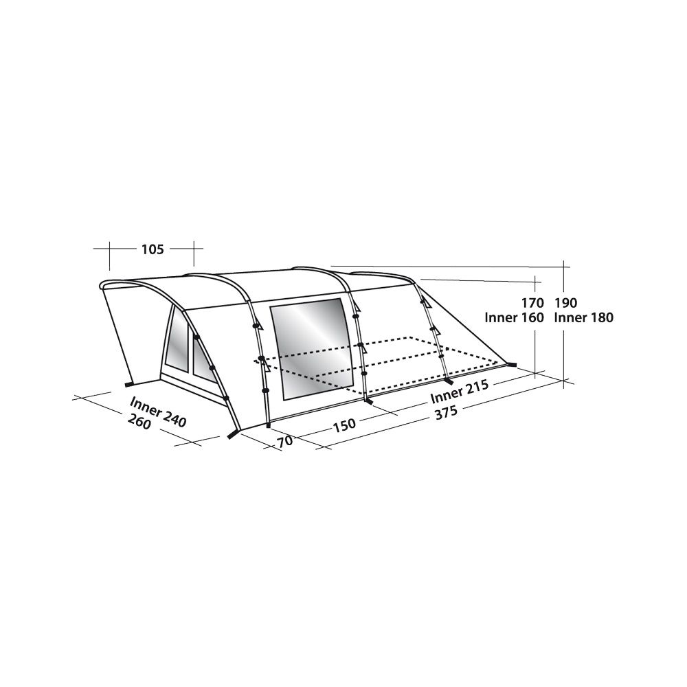 Tunnelzelt Palmdale – Bild 2
