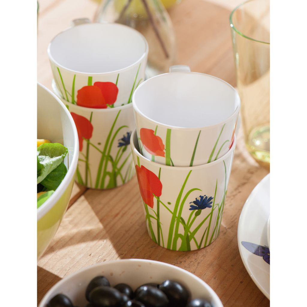 Geschirrserie Blumenwiese