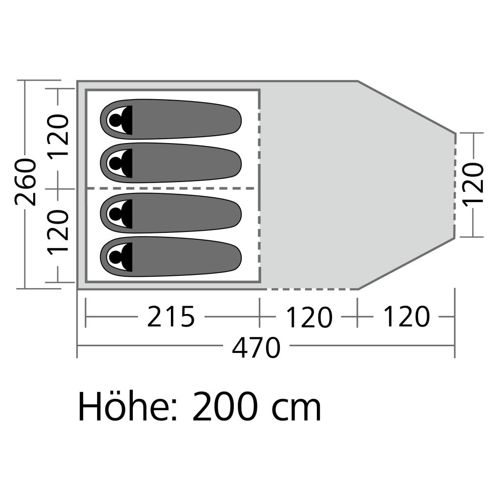 Tunnelzelt Huntsville – Bild 9