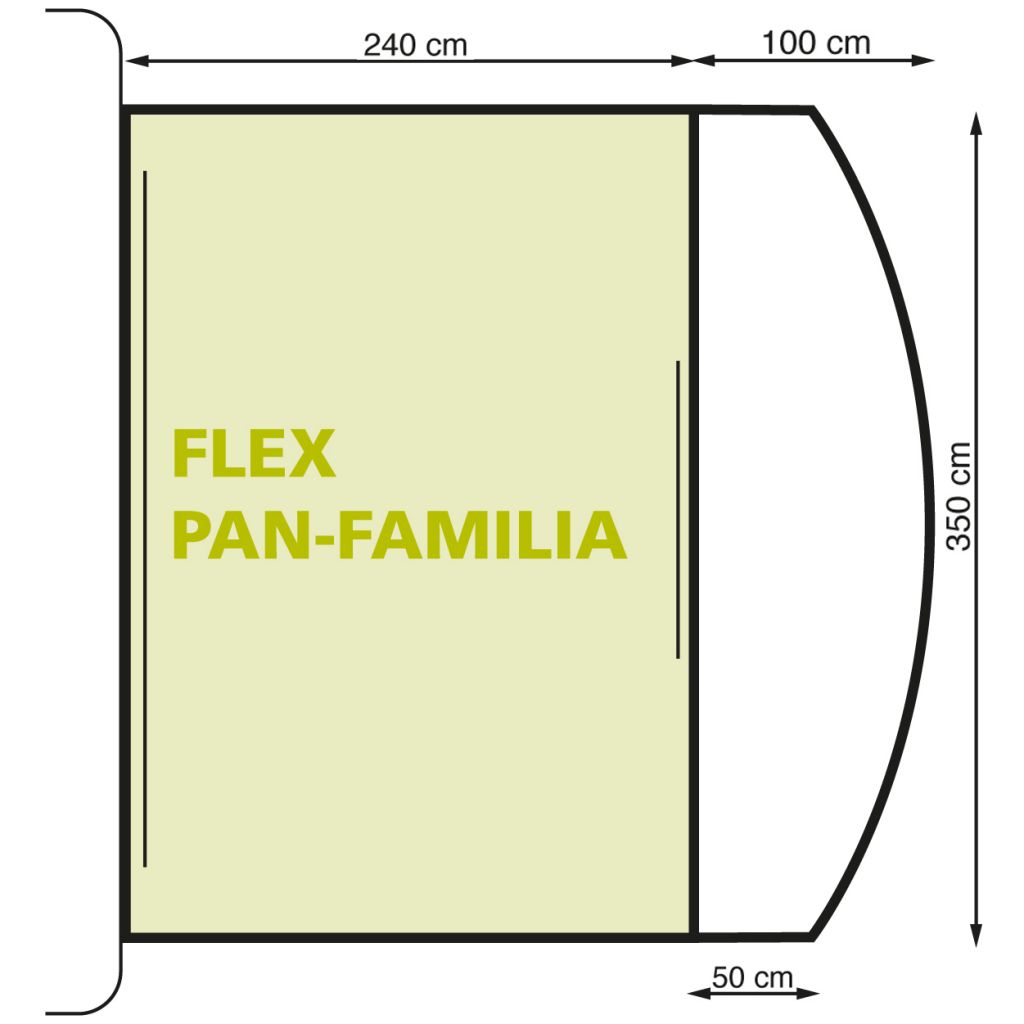 Reisevorzelt Flex Hymer Eriba – Bild 2