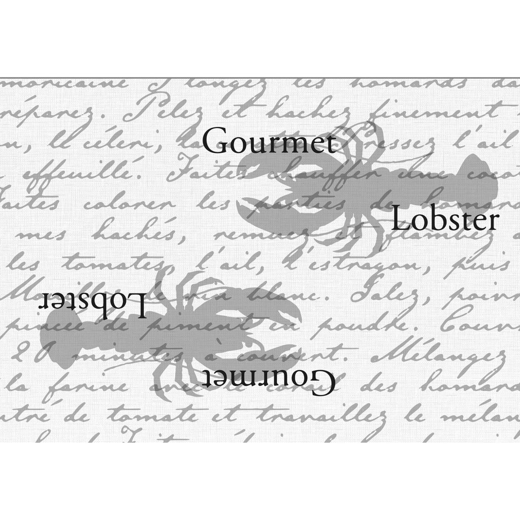 Tischset Miami 3D-Druck