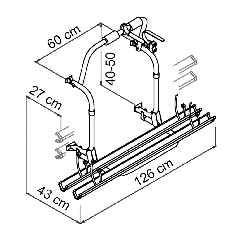 Fahrradträger Thule Caravan Light – Bild 2