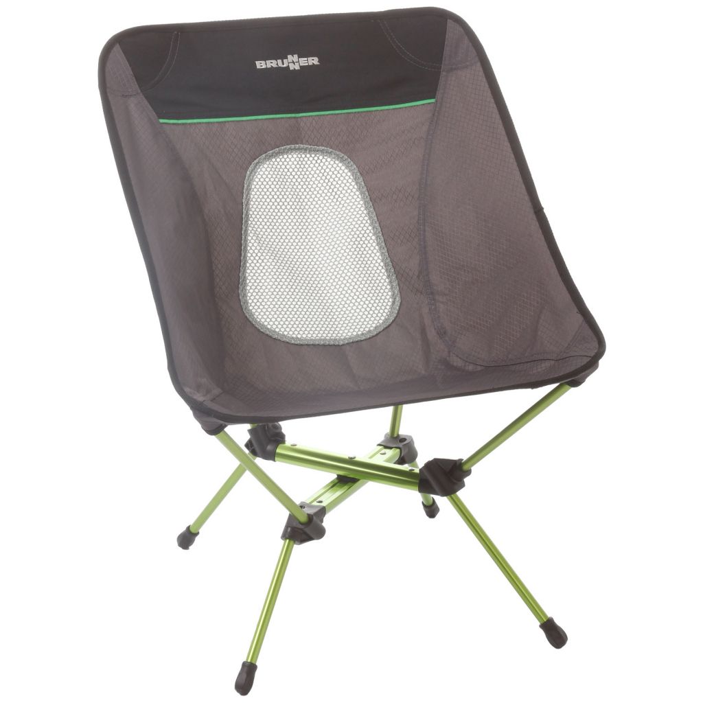 Faltstuhl Orbit, schwarz-grau