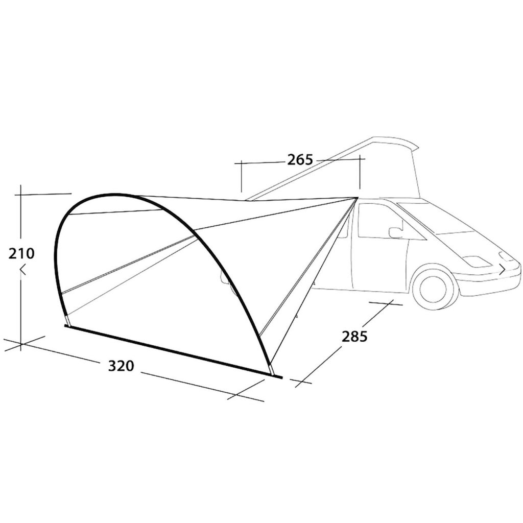Sonnendach Touring Canopy – Bild 3