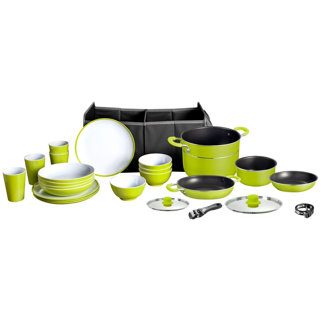 Geschirr- und Kochtopfset Juniper Mepo Box 16+9