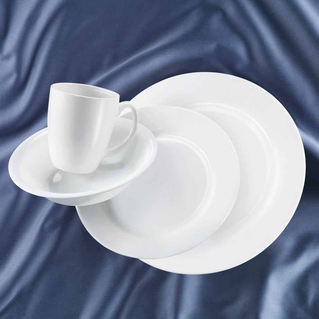 Geschirrset Dazzling White – Bild 8