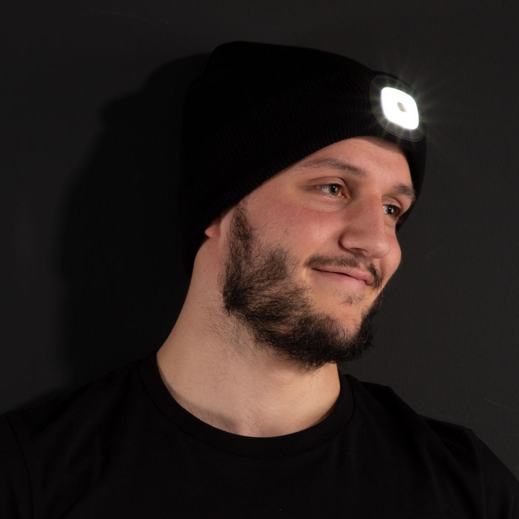 Strickmütze mit SMD LED Light – Bild 6