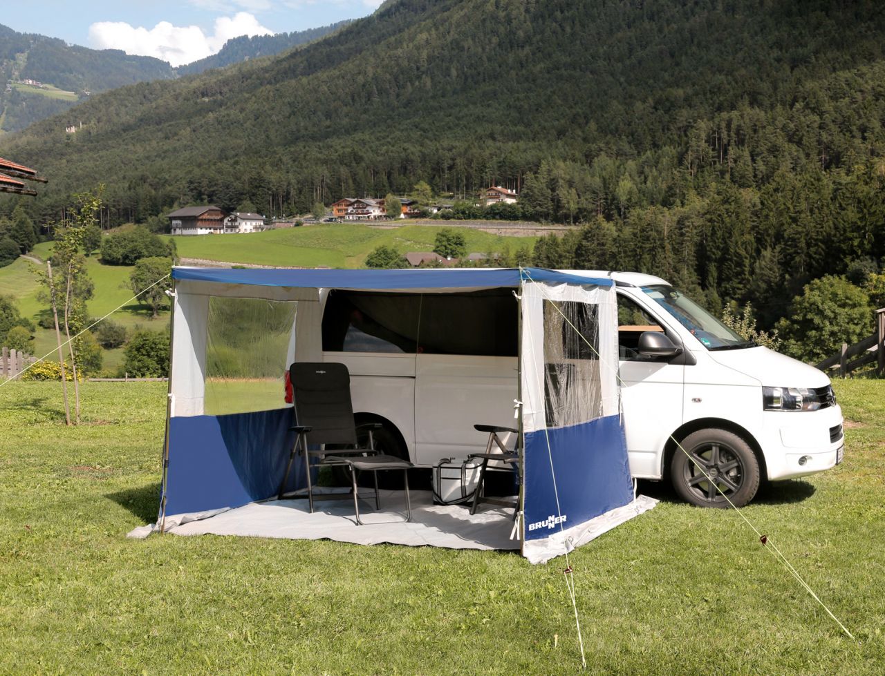 Seitenteil-Set für Sonnenvordach Sunny Van Roof