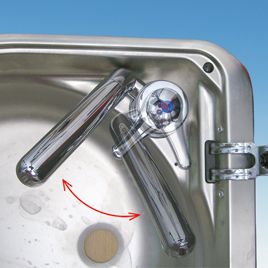 Einhebelmischer Florenz Standard 90° schwenkbar – Bild 2