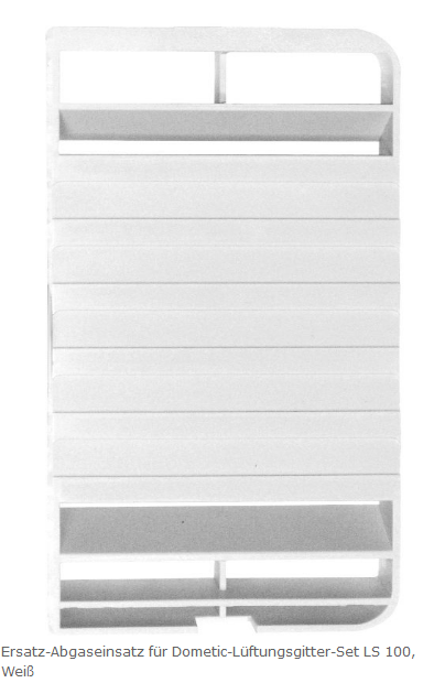 Ersatz-Abgaseinsatz für Lüftungsgitter LS 100 – Bild 2