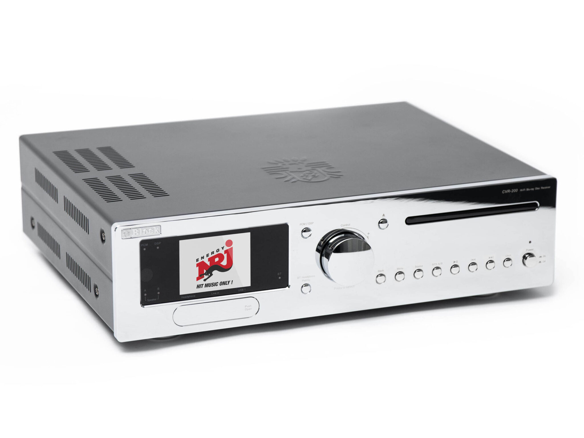 CVR-200 Stereo All-in-One Blu-Ray-Receiver Chrom Limited-Edition – Bild 2