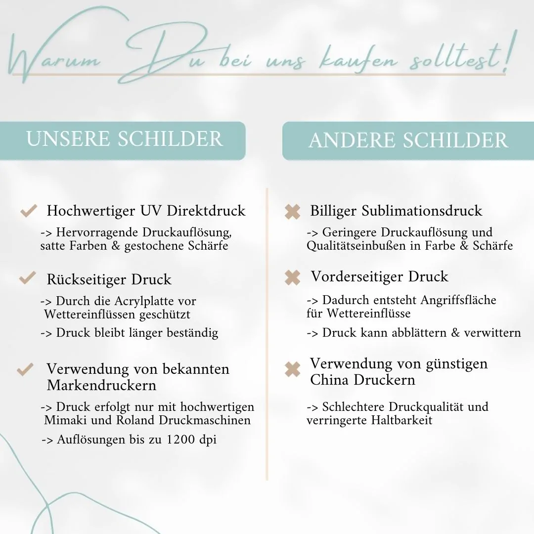 Ovales Schild aus Acrylglas mit eigener Gestaltung – Bild 3