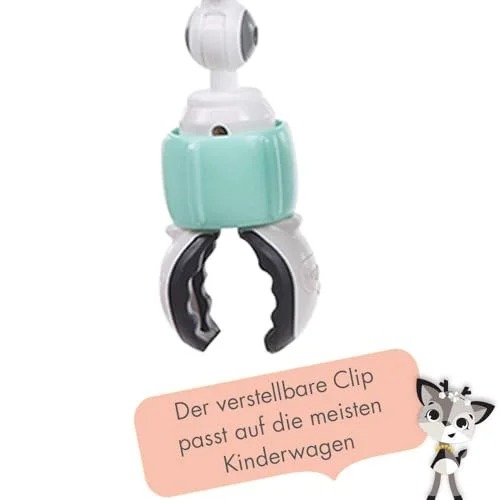 Sunny Stroll Spielbogen – Interaktives Rasselspielzeug, ab 0 M +, mit Universal Clips – Bild 2