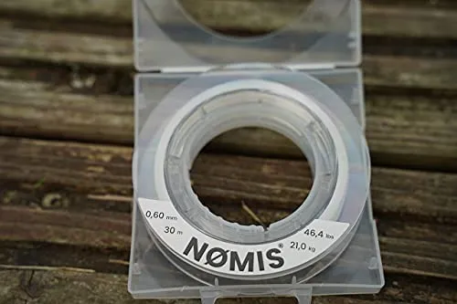 NØMIS Fluorocarbon Vorfachschnur | Ø 0,18-0,60 mm | 100% Fluorocarbon Angelschnur | Hohe Tragkraft | Perfekt als Fluorocarbon Vorfach für Barsch, Zander, Hecht oder Forelle – Bild 3