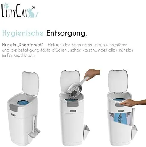 Katzenstreu Entsorgungseimer – Bild 3
