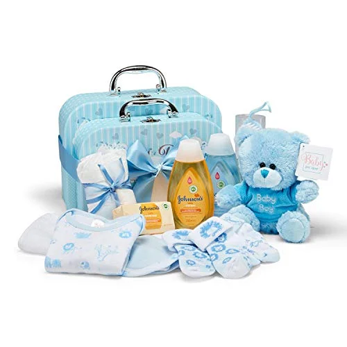 Baby Box Shop Geschenk – Junge & Mädchen – 12-teiliges Baby Geschenkset