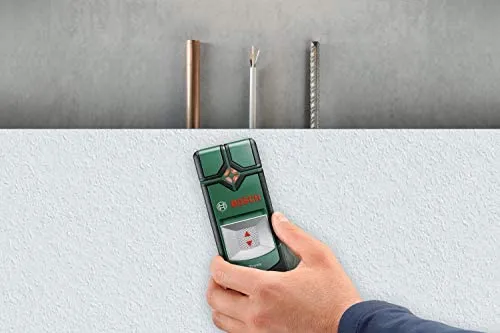 Bosch Ortungsgerät Truvo (Ein-Knopf-Bedienung für einfache Nutzung, Strom & Metall Leitungssucher) – Bild 4