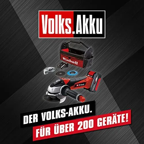 Einhell Akku-Winkelschleifer TE-AG 18/115 Li Power X-Change – Bild 2