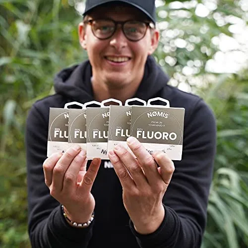NØMIS Fluorocarbon Vorfachschnur | Ø 0,18-0,60 mm | 100% Fluorocarbon Angelschnur | Hohe Tragkraft | Perfekt als Fluorocarbon Vorfach für Barsch, Zander, Hecht oder Forelle – Bild 6