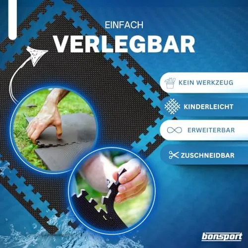 bonsport Pool Unterlegmatte – Bodenschutz für Pool/Planschbecken – Bild 7