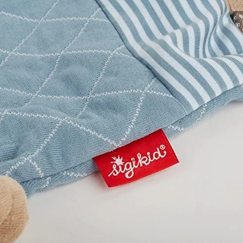 SIGIKID Schnuffeltuch Kuscheltuch Mädchen und Jungen Babyspielzeug empfohlen ab Geburt – Bild 6
