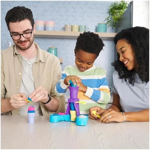 Kinetic Sand Softeis Station – Magischer Sand (396 g) & Zubehör für Kinder ab 3 Jahren – Bild 8