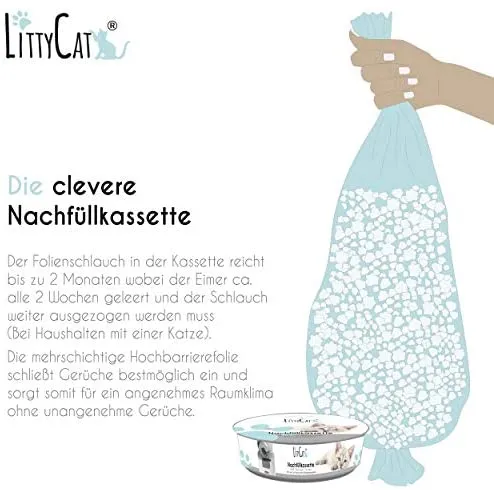 Katzenstreu Entsorgungseimer – Bild 4