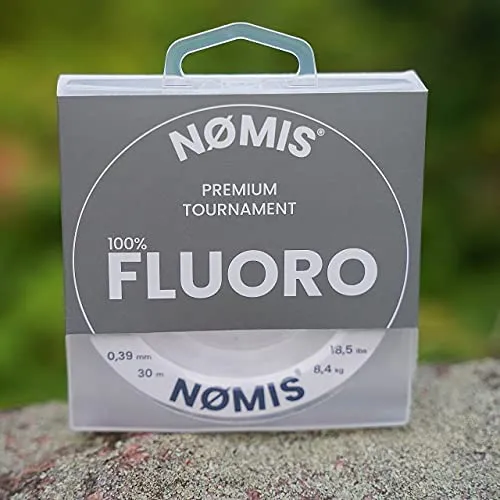 NØMIS Fluorocarbon Vorfachschnur | Ø 0,18-0,60 mm | 100% Fluorocarbon Angelschnur | Hohe Tragkraft | Perfekt als Fluorocarbon Vorfach für Barsch, Zander, Hecht oder Forelle – Bild 2
