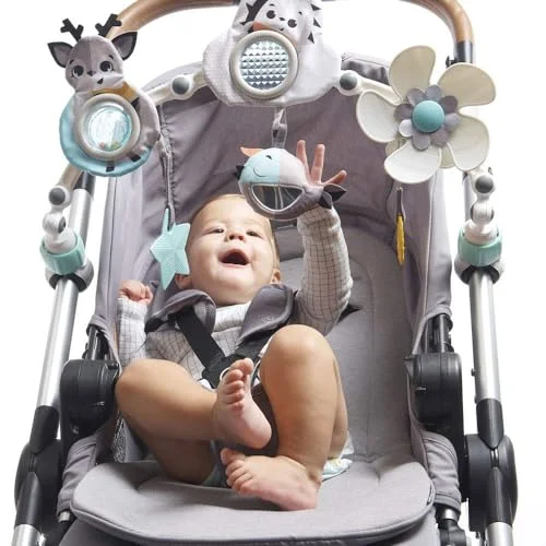 Sunny Stroll Spielbogen – Interaktives Rasselspielzeug, ab 0 M +, mit Universal Clips – Bild 4