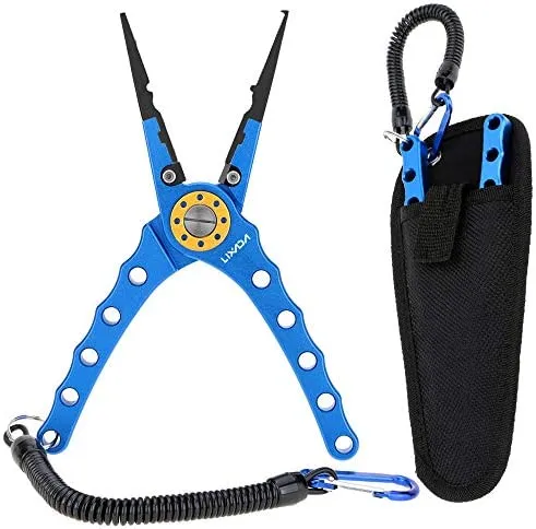 Lixada 20cm Aussen multifunktionale Angeln Zangen Linie Cutter Hook Remover Tackle