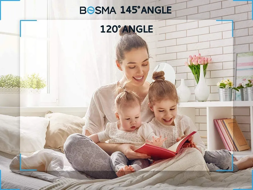 Video-Babyphone HD-WiFi-Kamera mit 2-Wege-Audio, Nachtsicht, Geräusch- und Bewegungserkennung – Bild 3