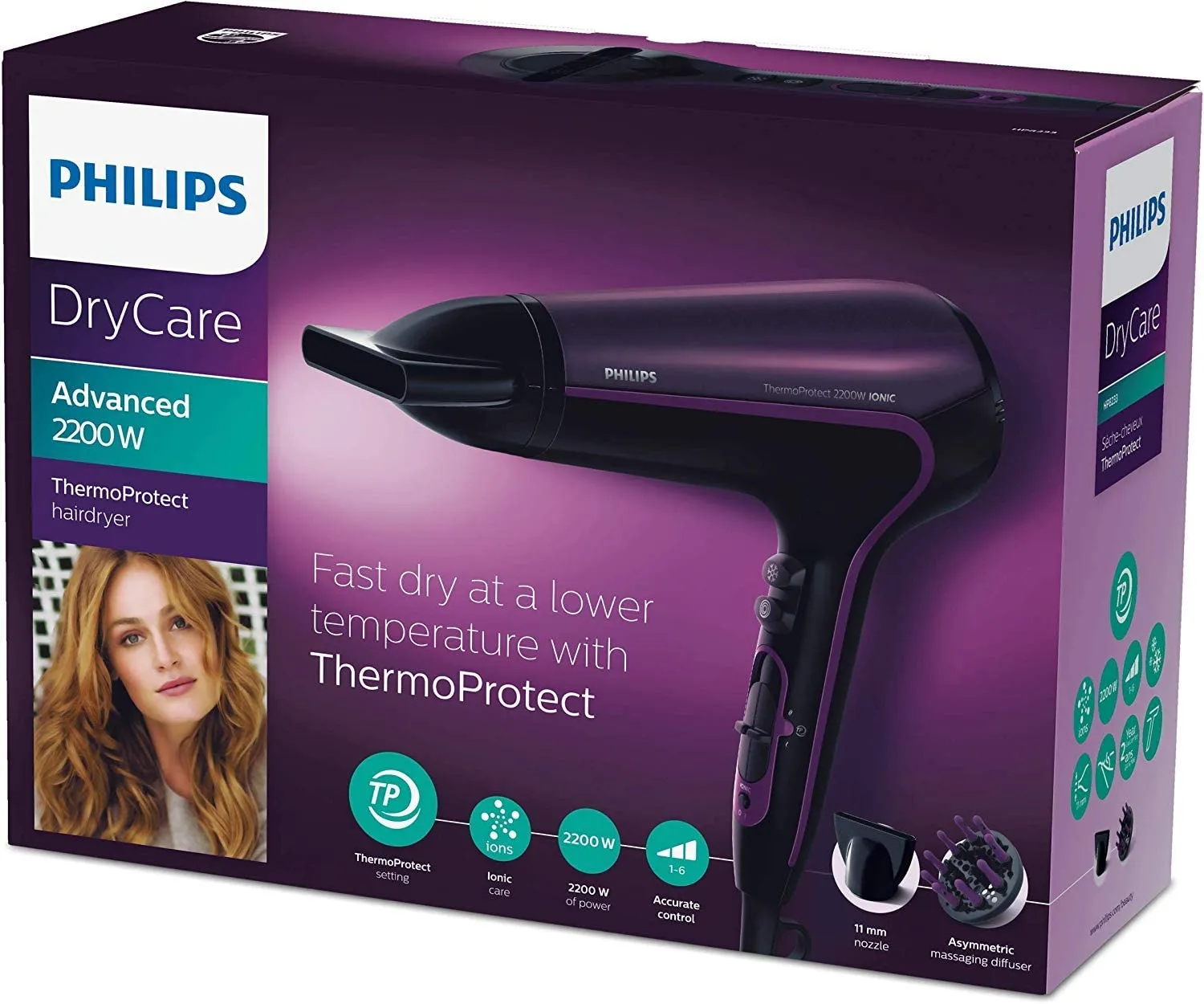 Philips DryCare Advanced Haartrockner 2200 W – Bild 7