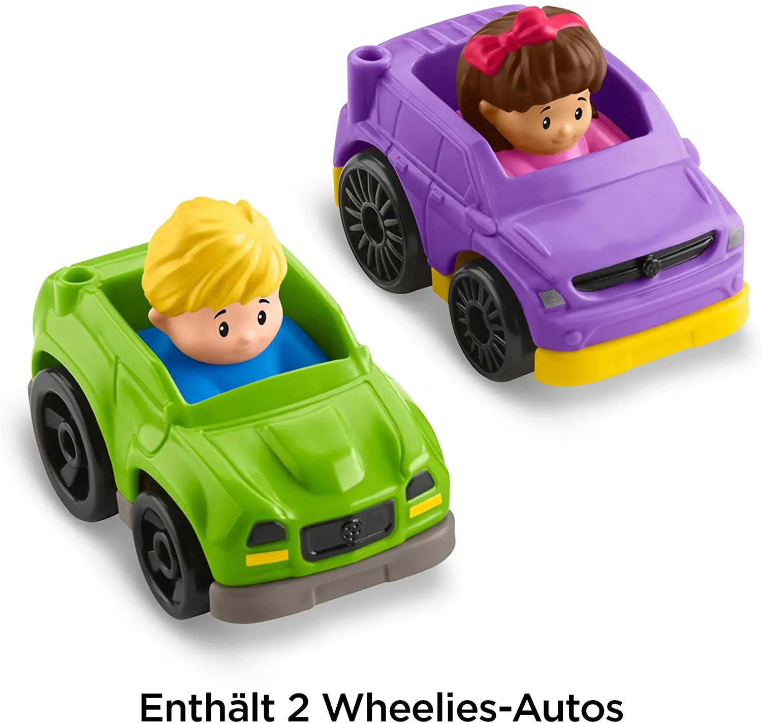 Fisher-Price FXK59 – Little People Hochhausrennbahn und Parkhaus für Kinder – Bild 8