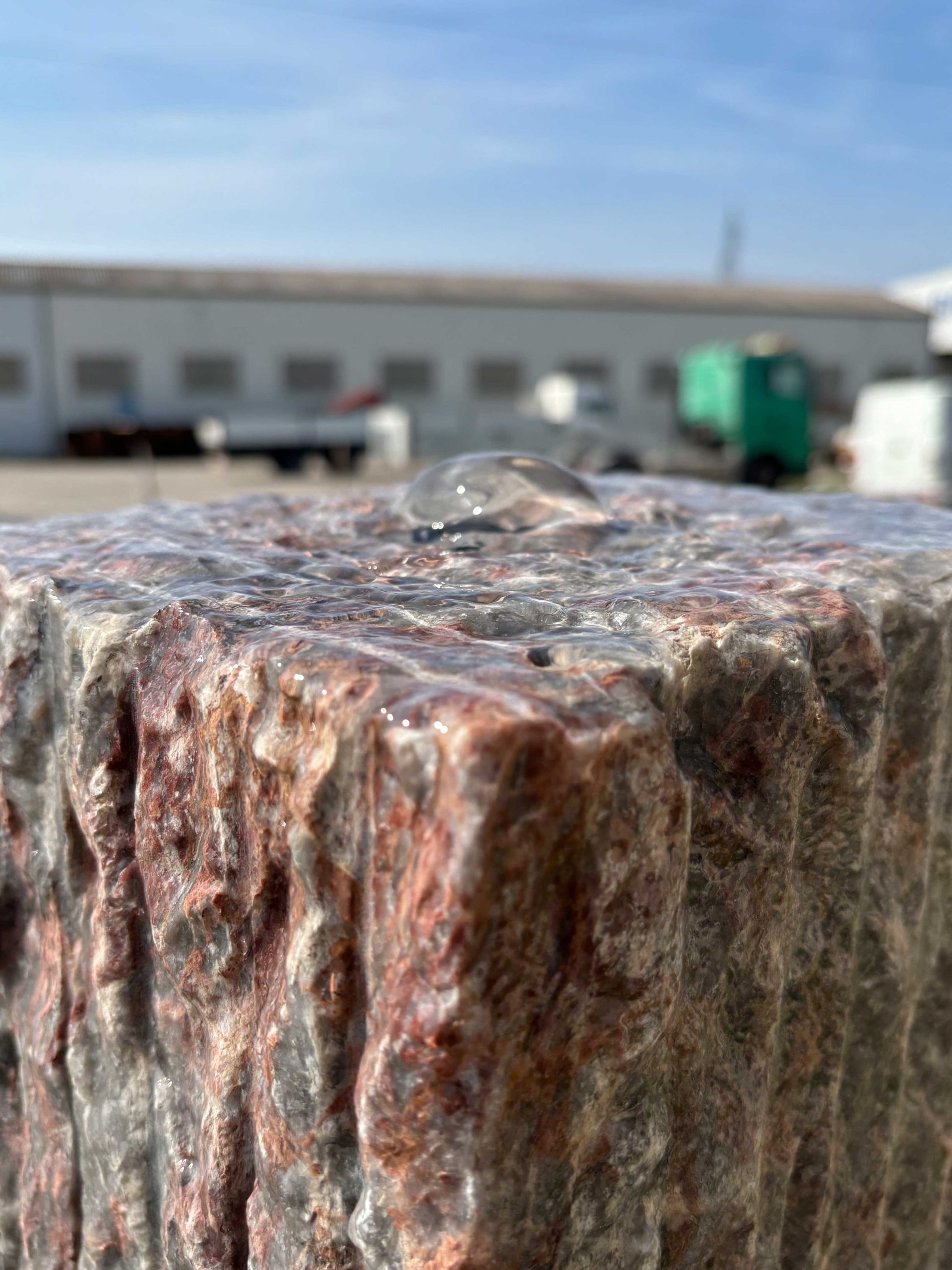 Gartenbrunnen Stelengruppe Salome 130-160cm – Bild 9