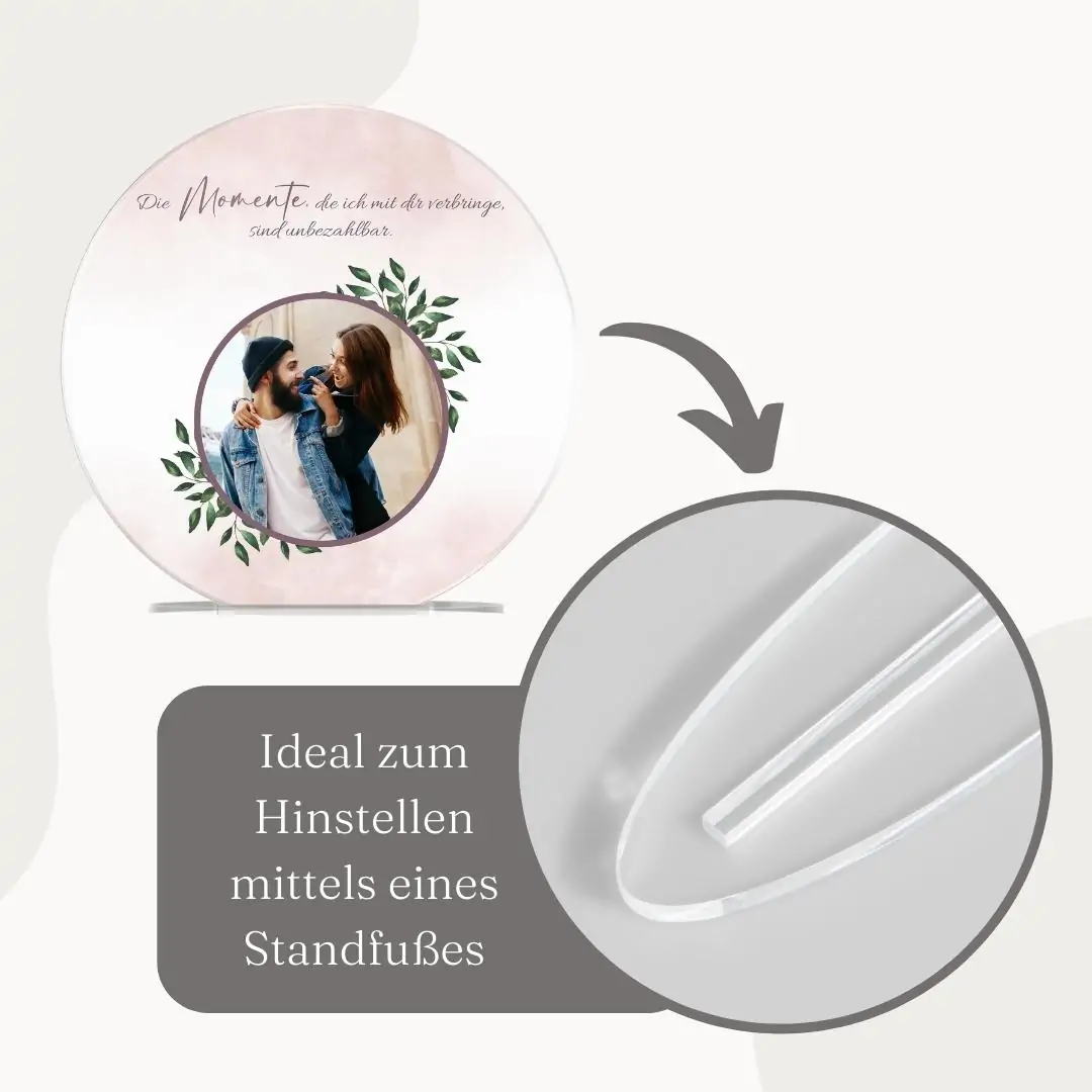 Muttertags Fotogeschenk zum hinstellen mit eigenem Foto – Bild 5