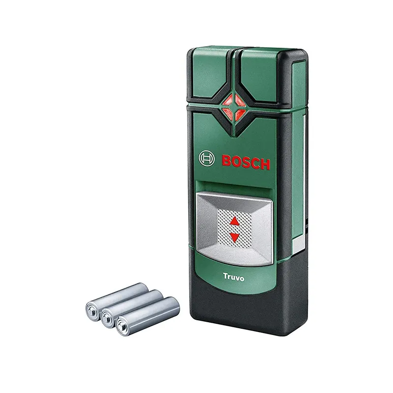 Bosch Ortungsgerät Truvo (Ein-Knopf-Bedienung für einfache Nutzung, Strom & Metall Leitungssucher)