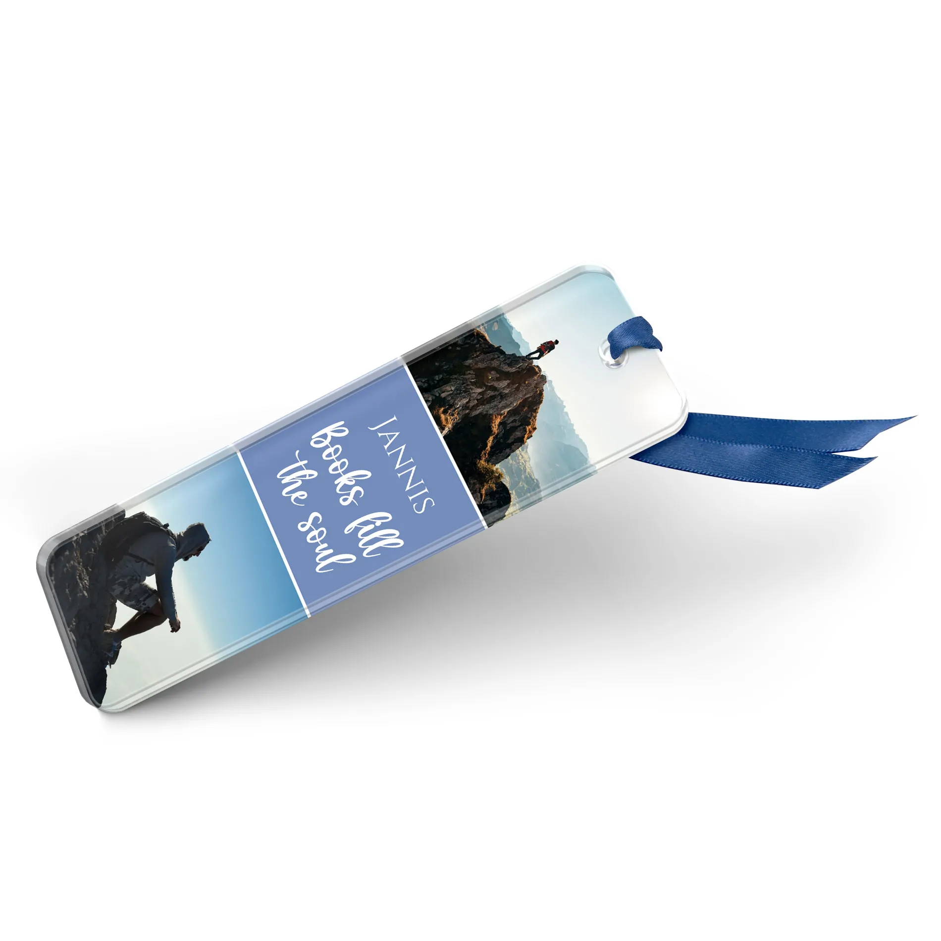 Lesezeichen personalisiert mit Foto aus Acrylglas