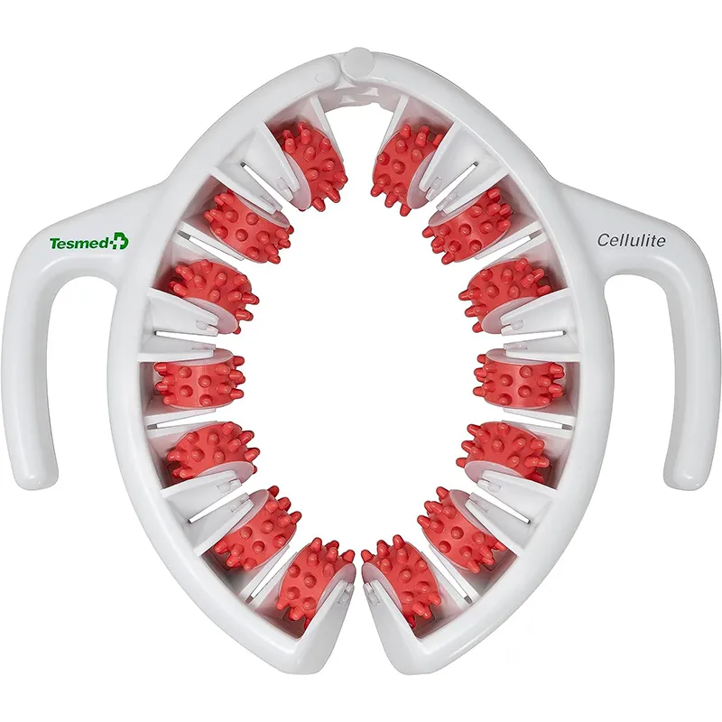 TESMED Cellulite Massagegerät, Klinisch Nachgewiesene Wirksamkeit, Made in Italy, Anti Cellulite Massagegerät mit Rollen, welche die Haut heben, straffen und glätten. Patentiert