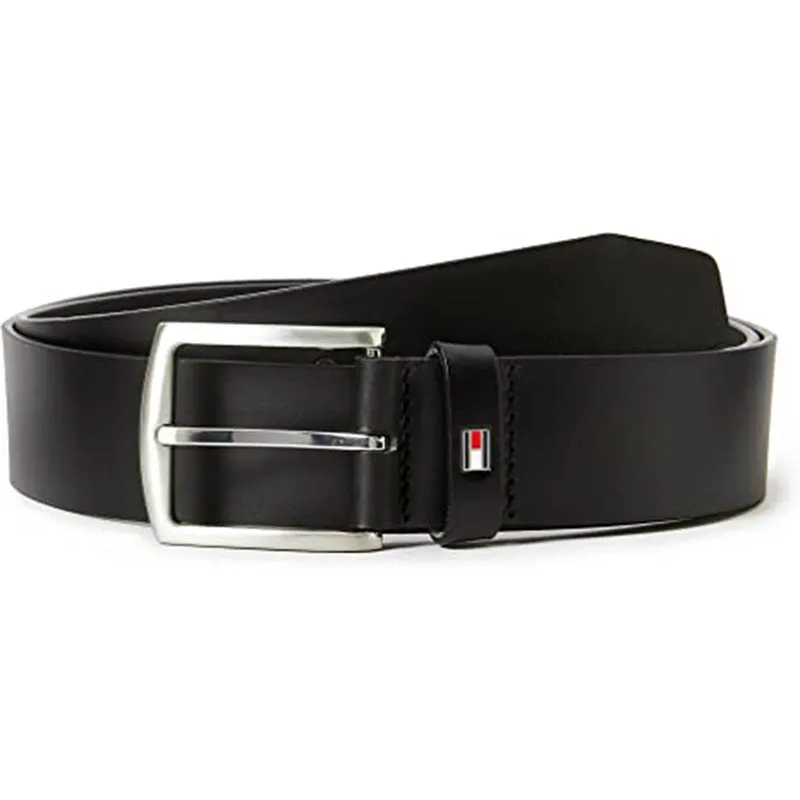 Tommy Hilfiger Herren Gürtel New Denton Belt 4.0 aus Leder