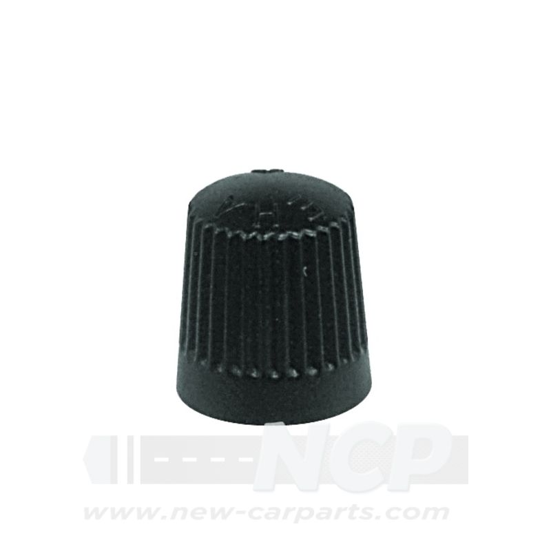 Ventilkappe schwarz für PKW & LKW