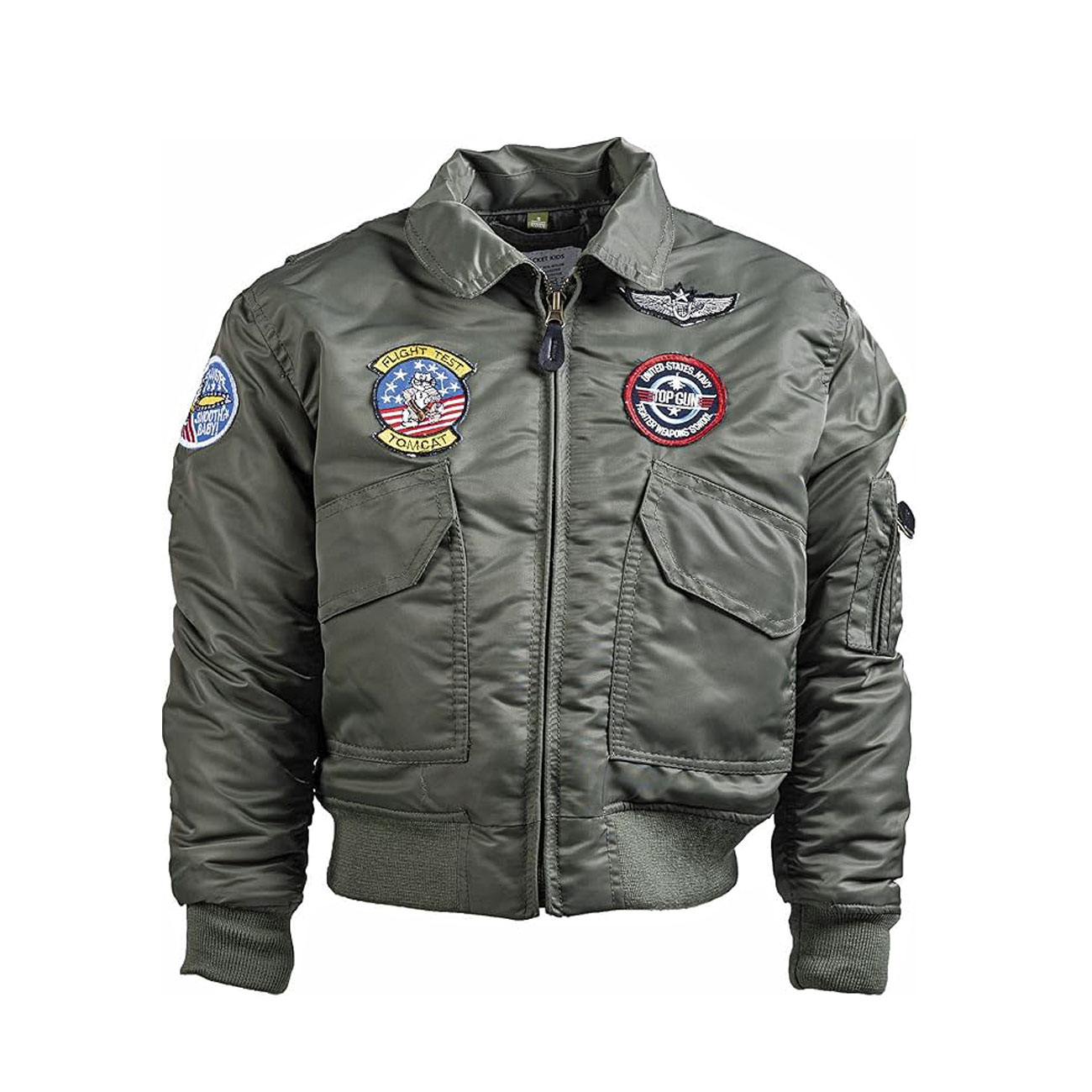 US CWU Kids-Pilotenjacke oliv