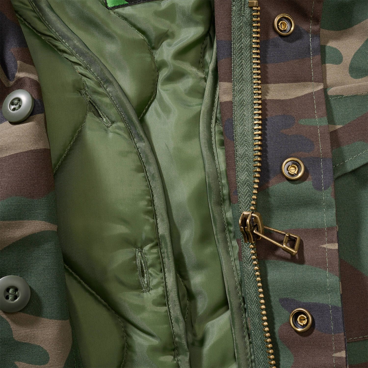 US Kids Jacke M65 Standard woodland Restposten – Bild 4