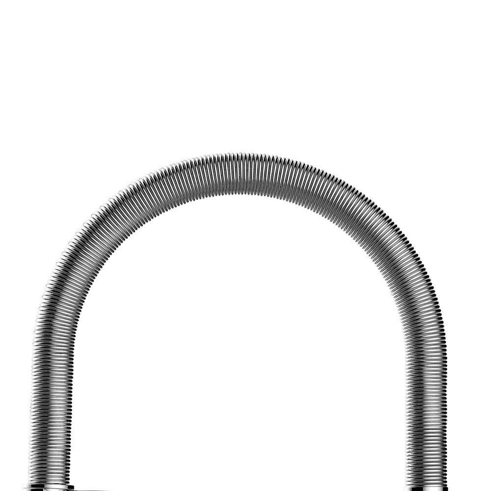 Edelstahl Stahlfeder verchromt