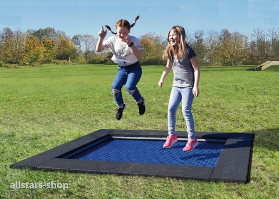 Trampolin 2012 Einbautrampolin 2 x 2,5 m Outdoor-Trampolin Hally-Gally – Bild 6