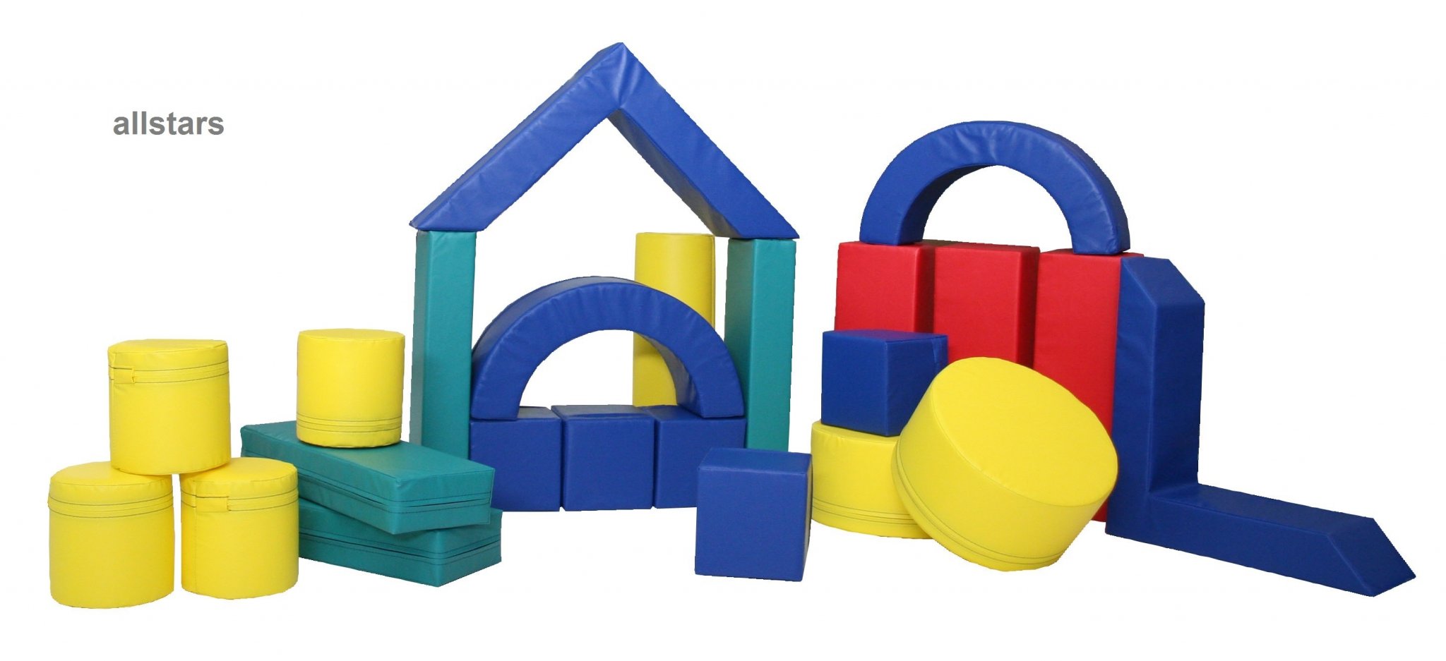 Bänfer Softbaustein Zylinder 300 x 300 mm Maxi Schaumstoff-Baustein Großbaustein – Bild 5