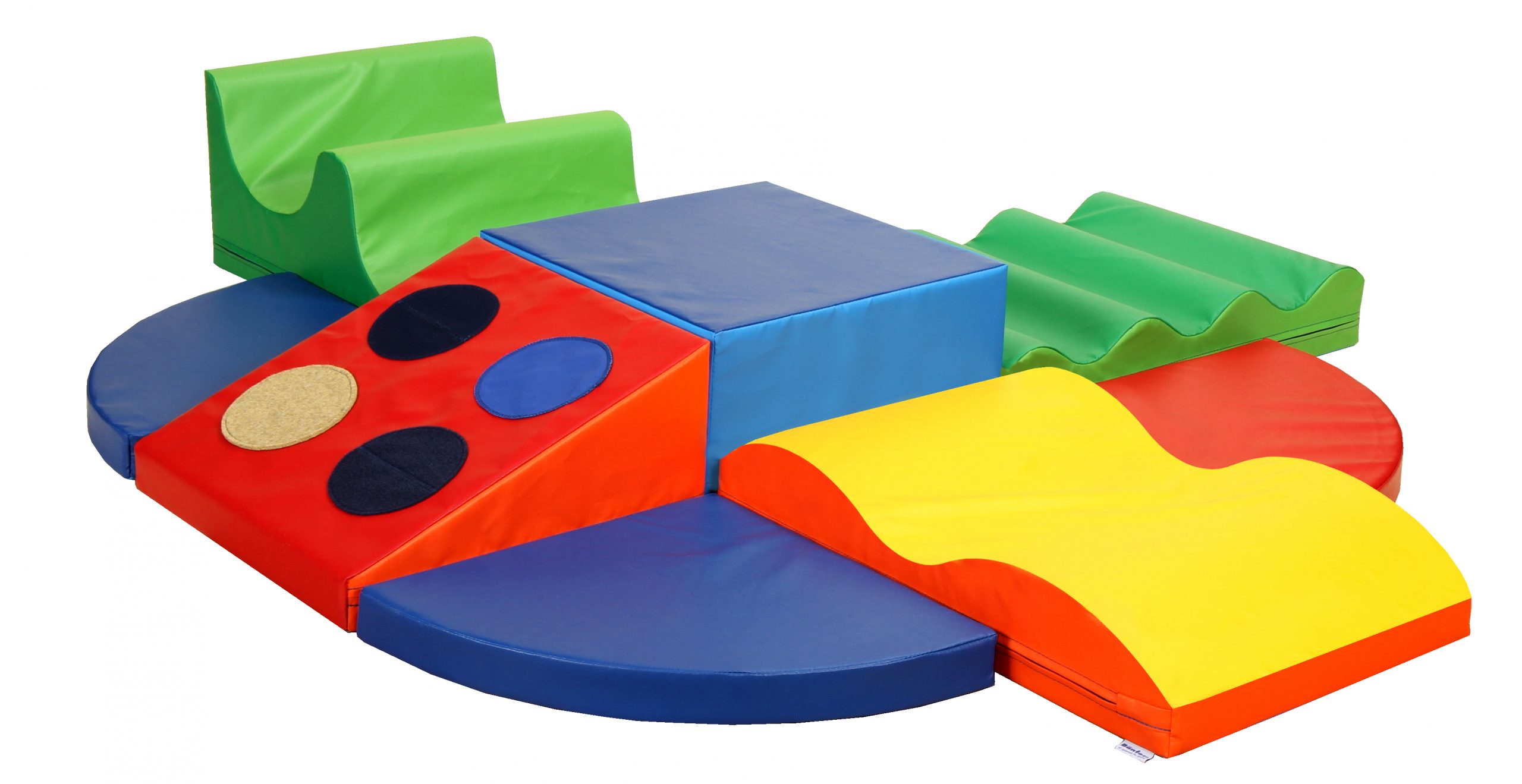 Bänfer Kids Softbausteine MEDI Baumodul 9-tlg. Schaumstoff Bausteine Bausteinesatz KiTa