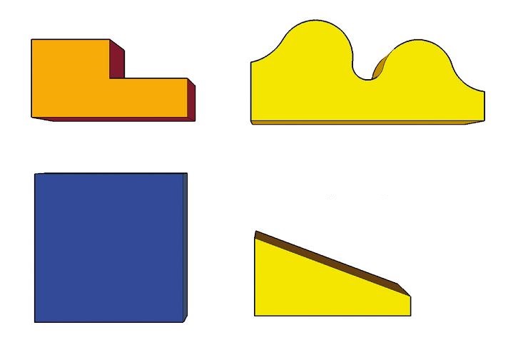 Bänfer Kids Softbausteine Baumodul 4-tlg. Bausteine Bausteinsatz MEDI Softi KiTa – Bild 3