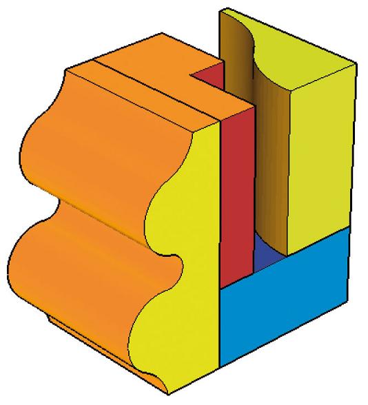 Bänfer Kids Softbausteine Baumodul 4-tlg. Bausteine Bausteinsatz MEDI Softi KiTa – Bild 2
