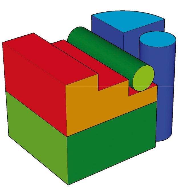 Bänfer Kids Softbausteine Baumodul 5-tlg. Bausteine Bausteinsatz MAXI Schaumstoff – Bild 2